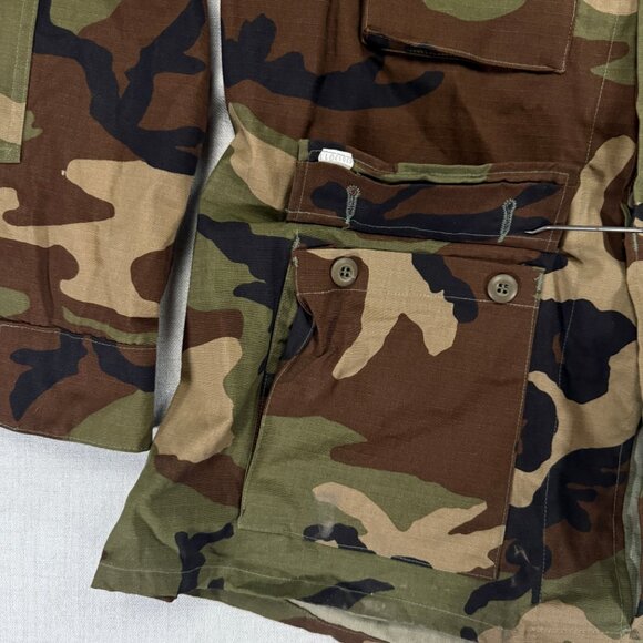 Propper BDU Top 4-Pocket Woodland Camouflage Ripstop Cotton Size XL Long NWT - Picture 3 of 12